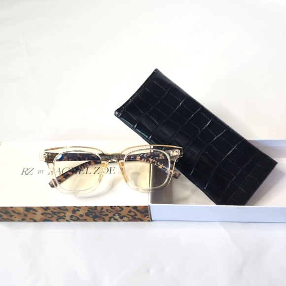Rachel Zoe Leah Blue Light Glasses New - Picture 2 of 6